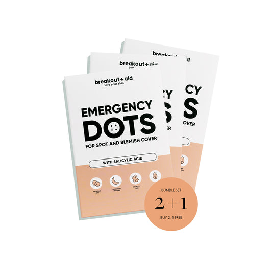 Emergency Dots with Salicylic Acid (Buy 2 + 1 free Bundle)