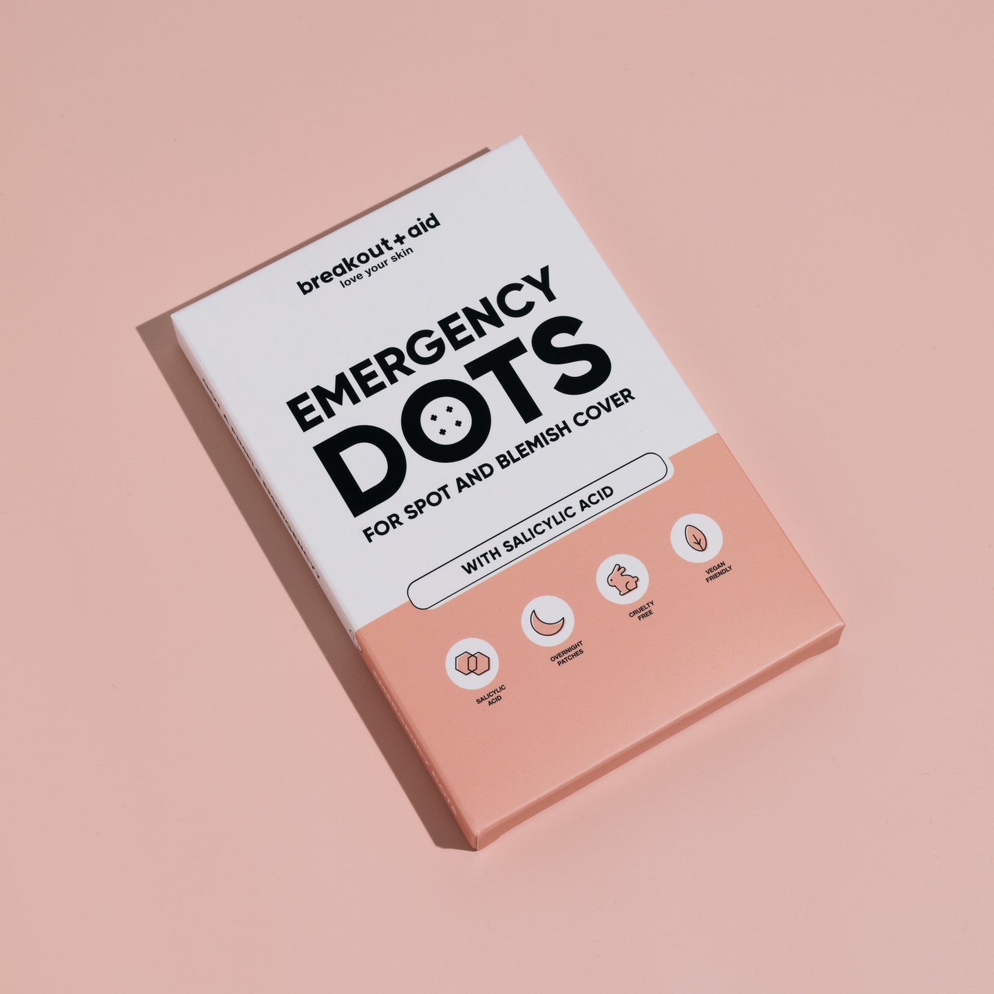 Emergency dots for spots and blemishes with Salicylic Acid breakoutaid