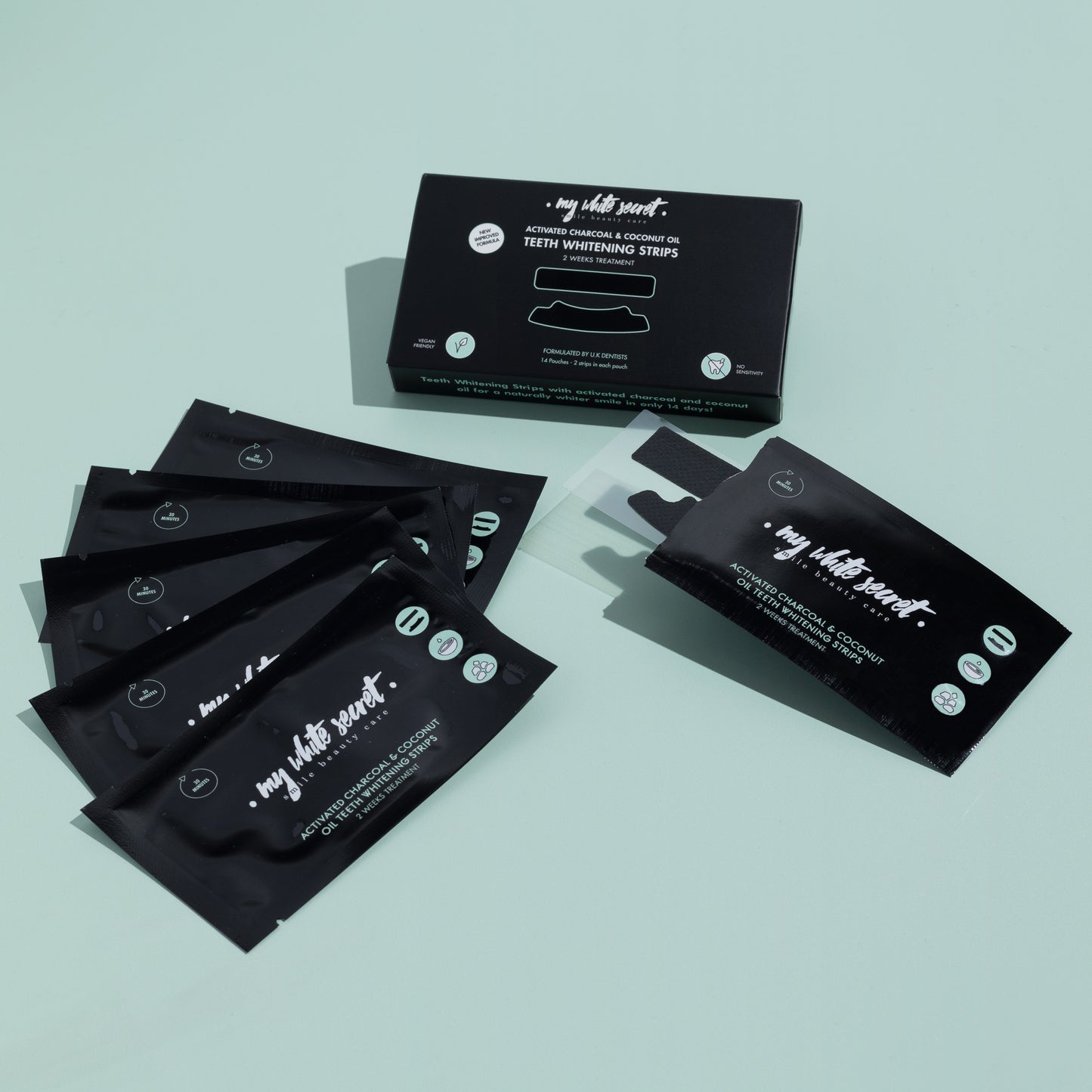 Charcoal Whitening Strips