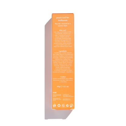 Peach Ice Tea Toothpaste