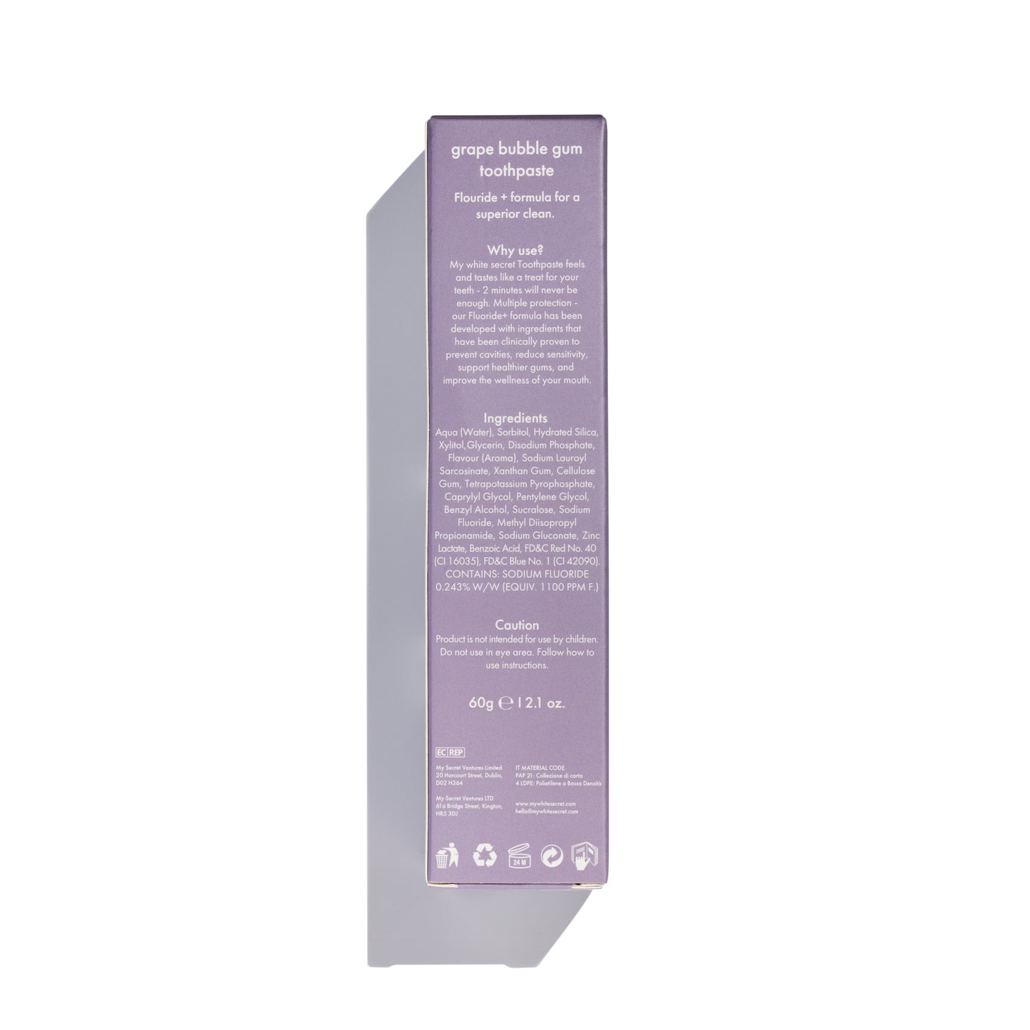 Grape Bubblegum Toothpaste