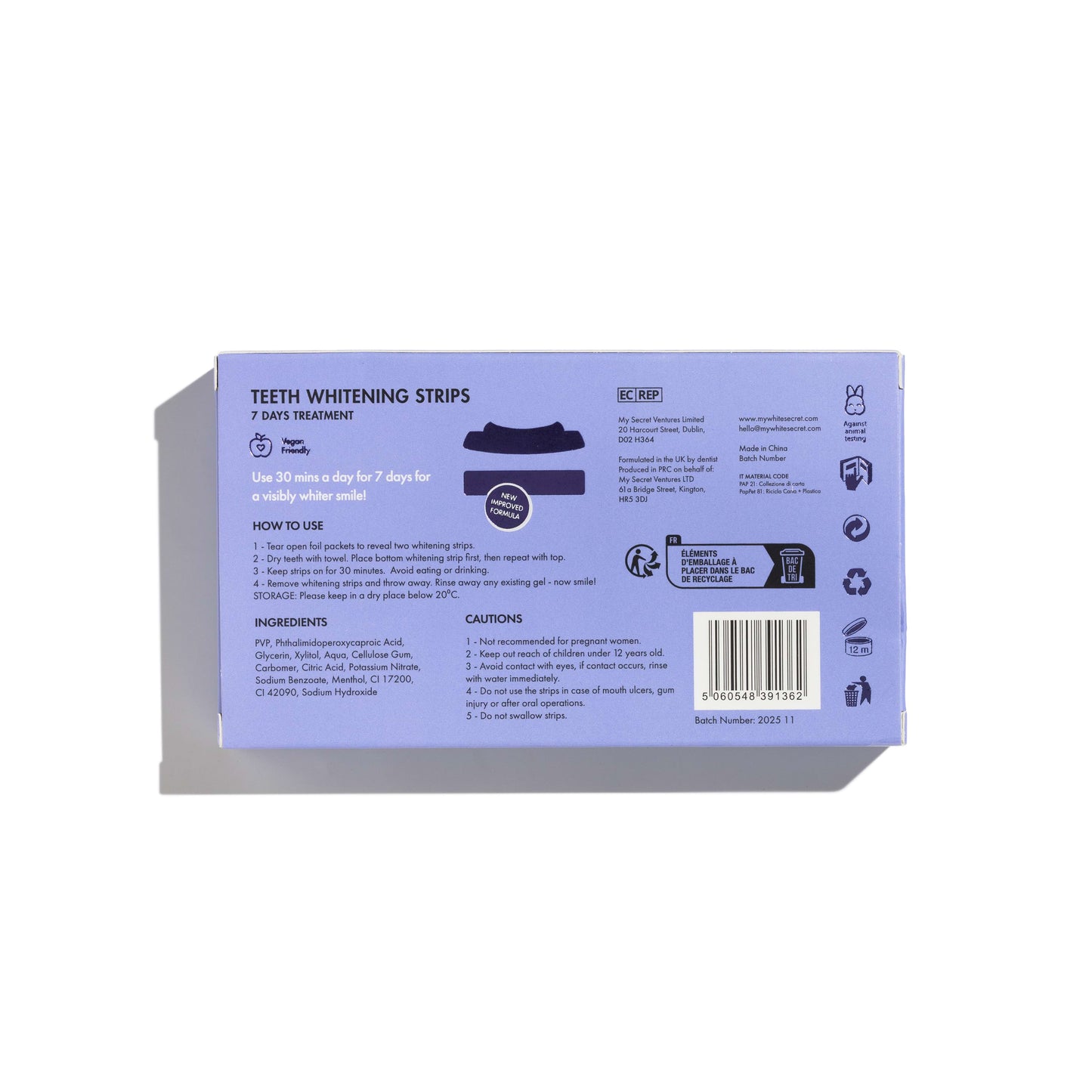 Colour Corrector Whitening Strips