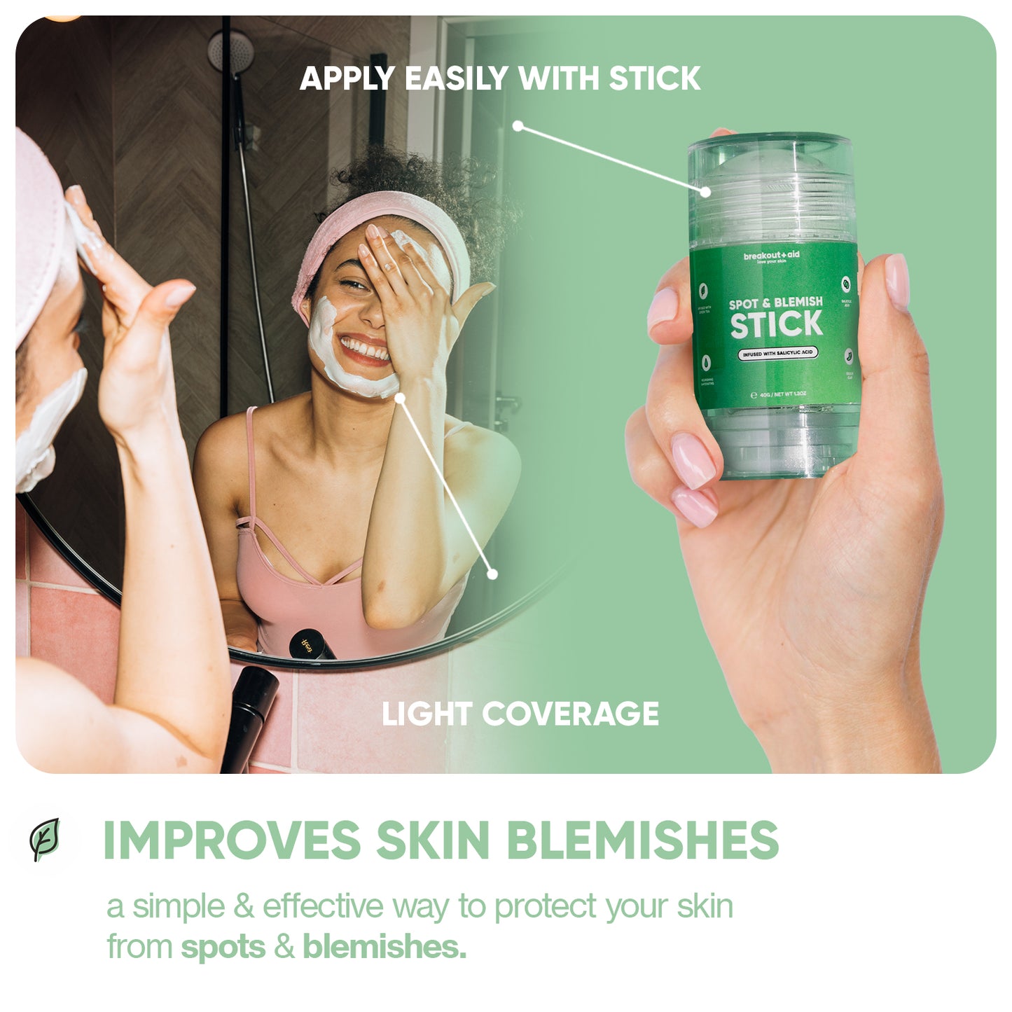 Spot & Blemish Stick Mask with Green Tea