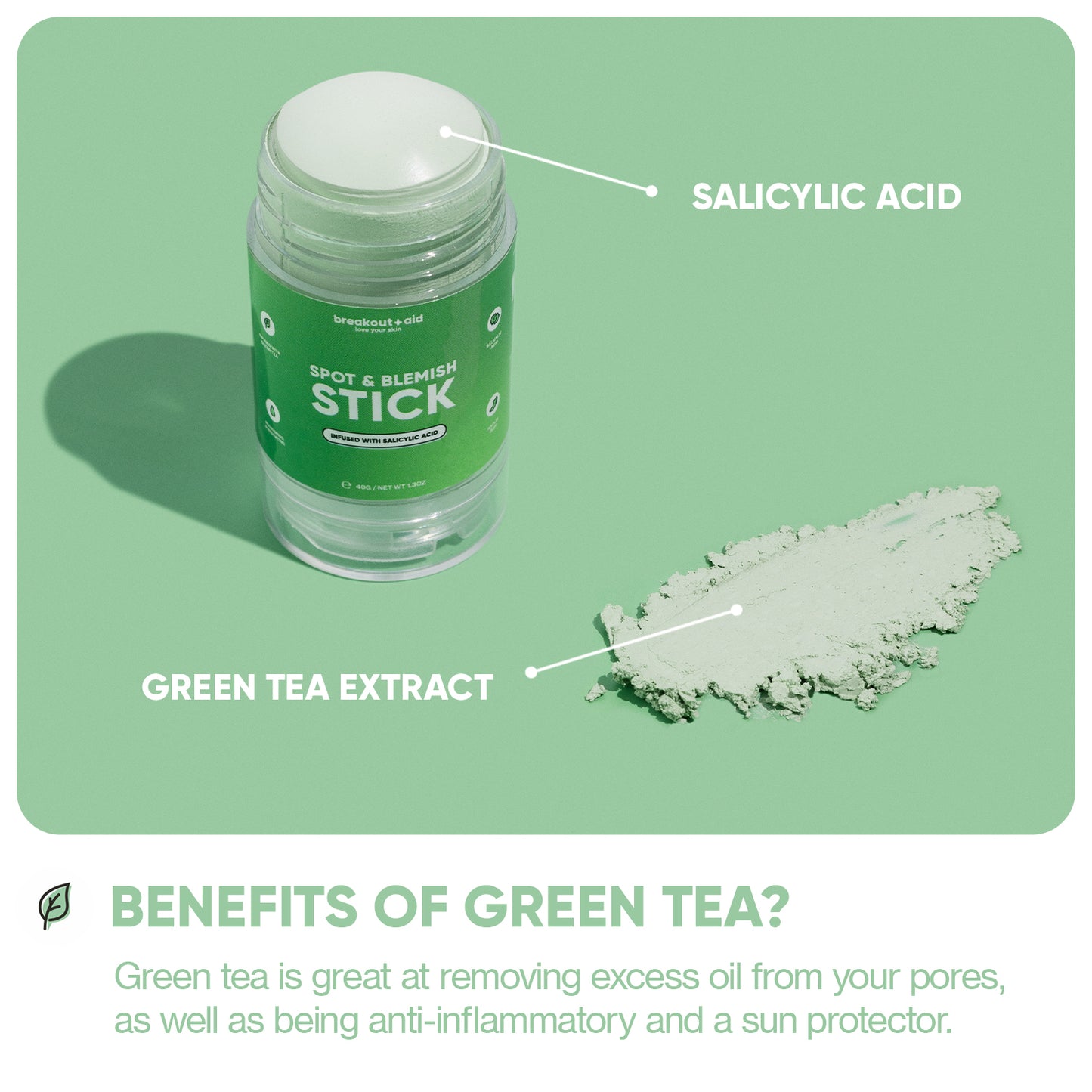 Spot & Blemish Stick Mask with Green Tea