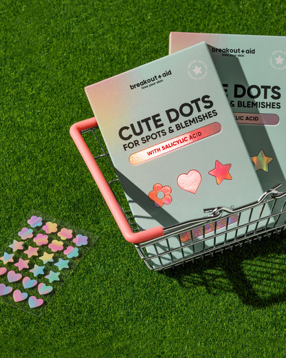 Cute dots for spots and blemishes