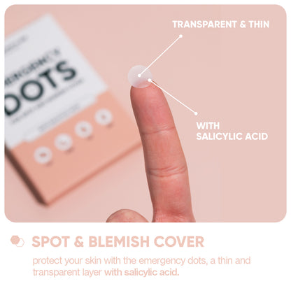 Emergency Dots for spots and blemishes with Salicylic Acid