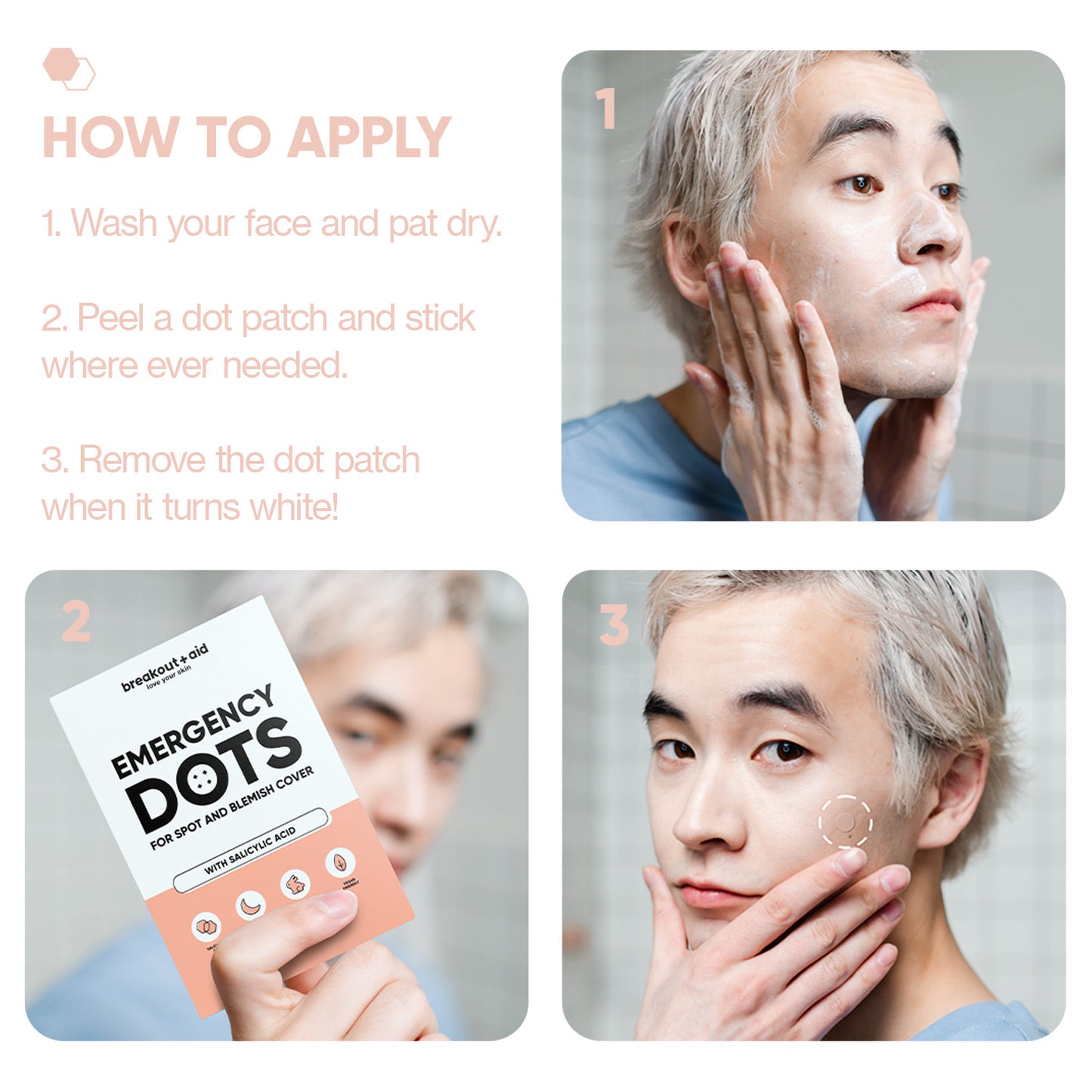 Emergency Dots for spots and blemishes with Salicylic Acid