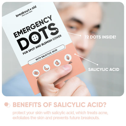 Emergency Dots for spots and blemishes with Salicylic Acid