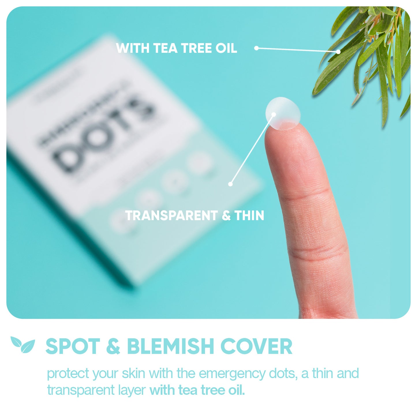 Emergency Dots with Tea Tree Oil