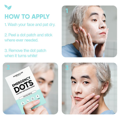Emergency Dots with Tea Tree Oil