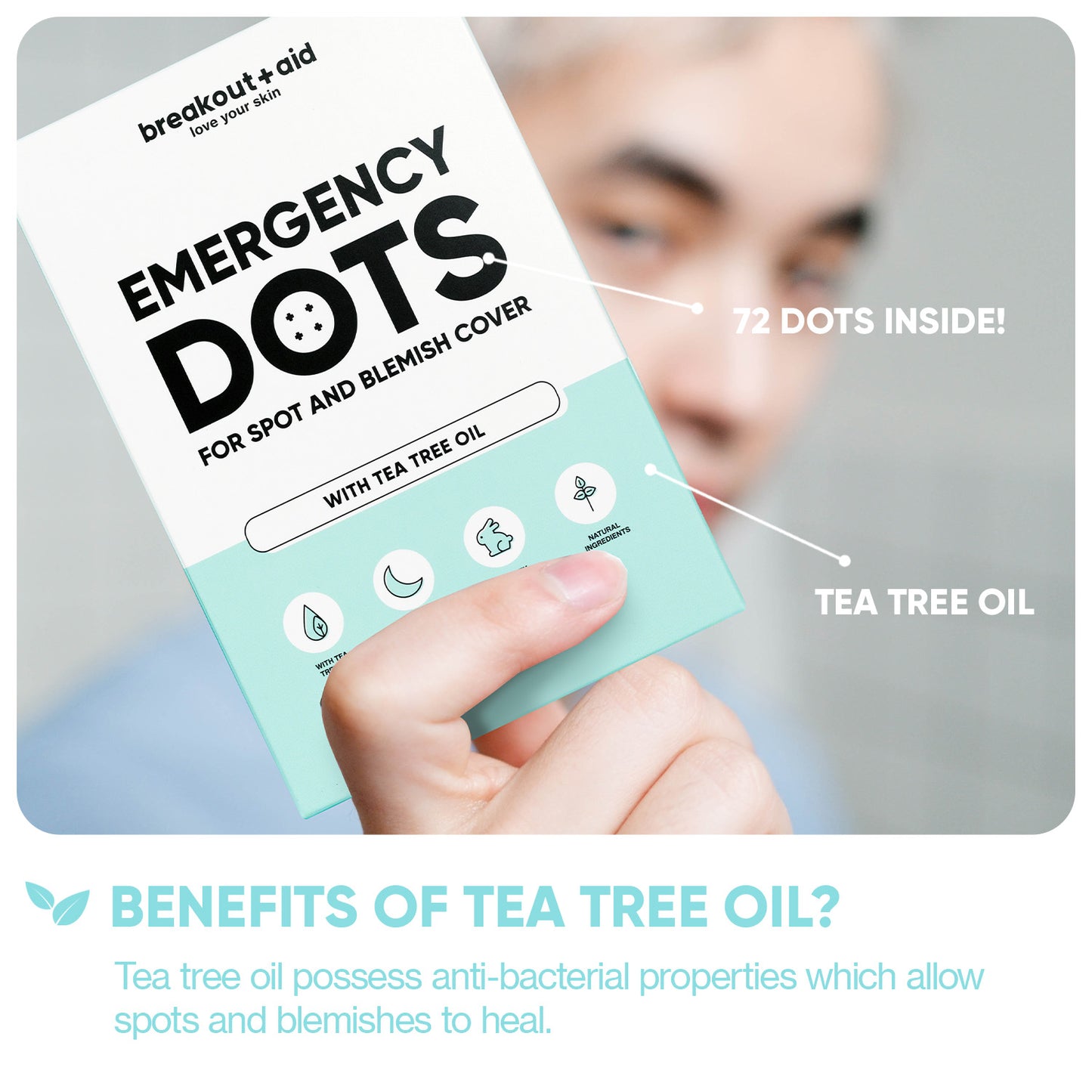 Emergency Dots with Tea Tree Oil