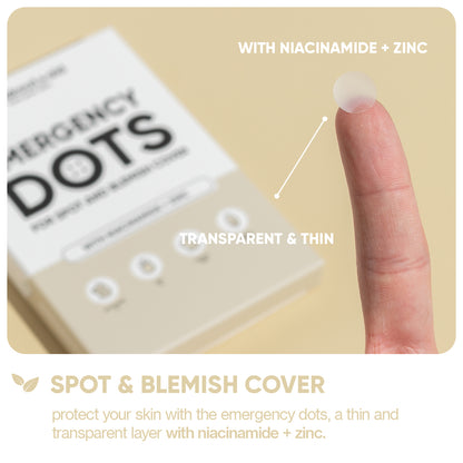 Emergency Dots with Niacinamide + Zinc