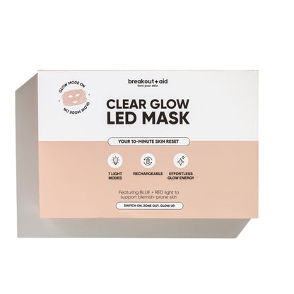 CLEAR GLOW LED MASK (7-Color LED Face Mask)