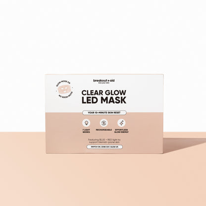 CLEAR GLOW LED MASK (7-Color LED Face Mask)