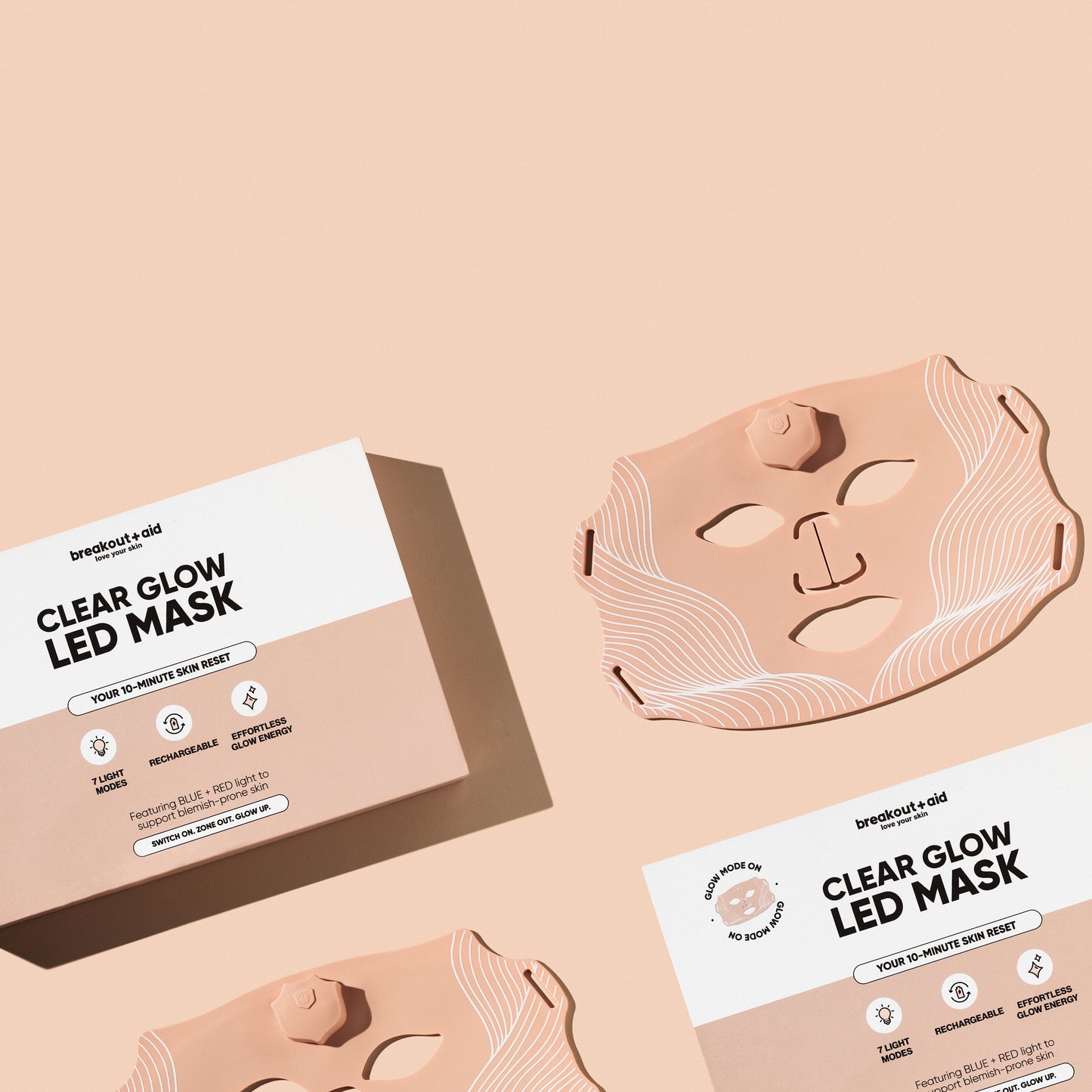 CLEAR GLOW LED MASK (7-Color LED Face Mask)