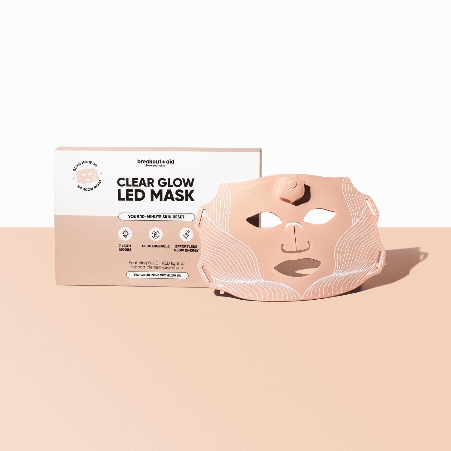 CLEAR GLOW LED MASK (7-Color LED Face Mask)