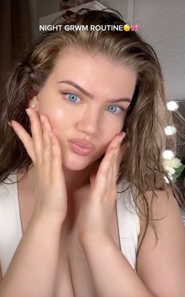 Get ready with me using the BHA facial