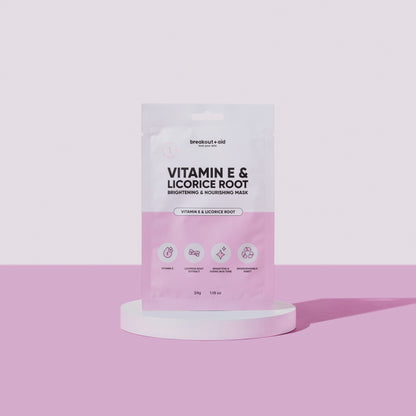 Vitamin E & Licorice Root Brightening & Nourishing Mask