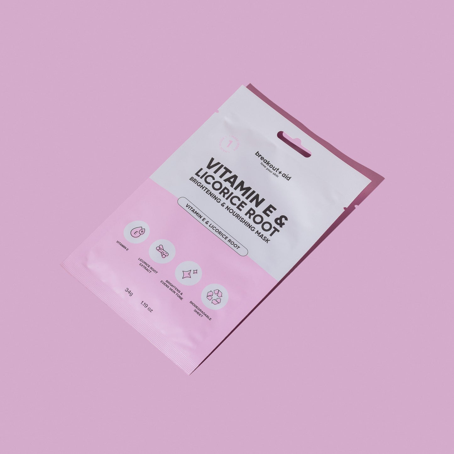 Vitamin E & Licorice Root Brightening & Nourishing Mask