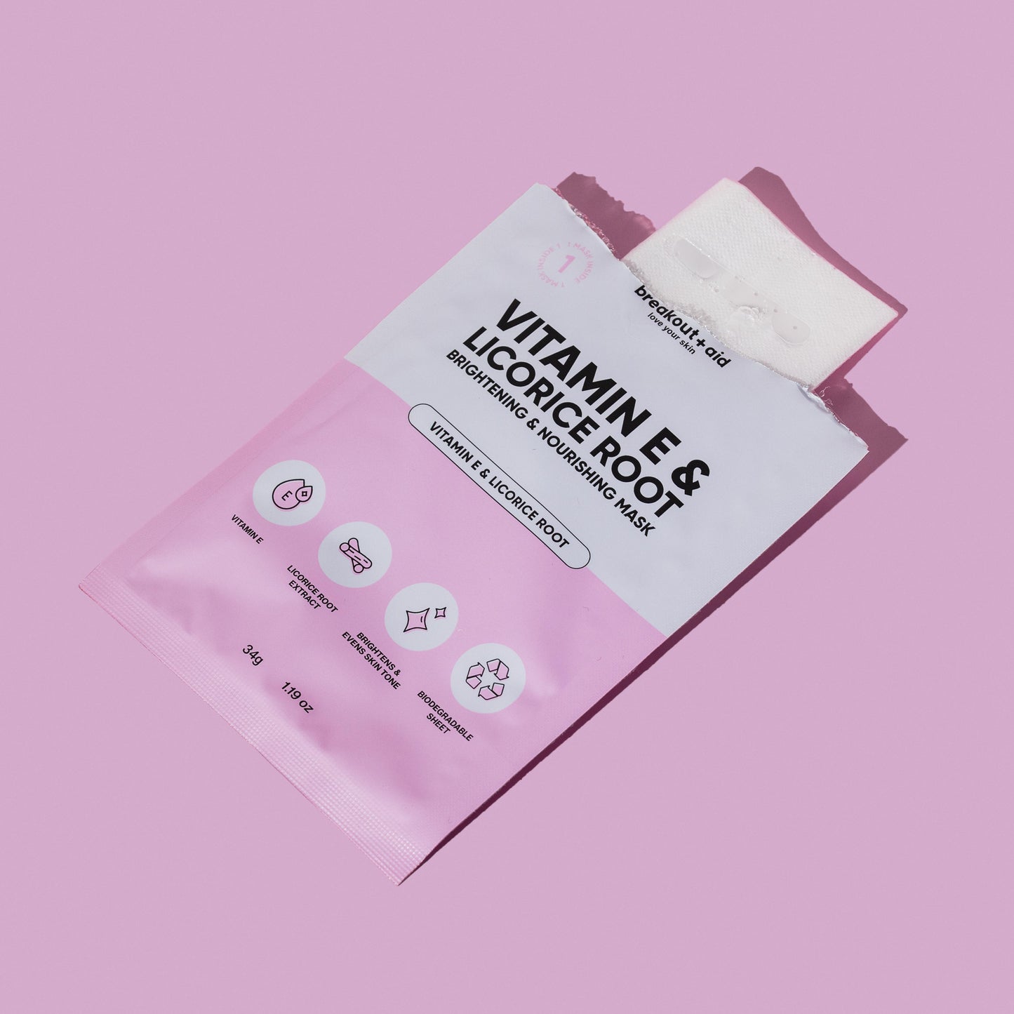 Vitamin E & Licorice Root Brightening & Nourishing Mask